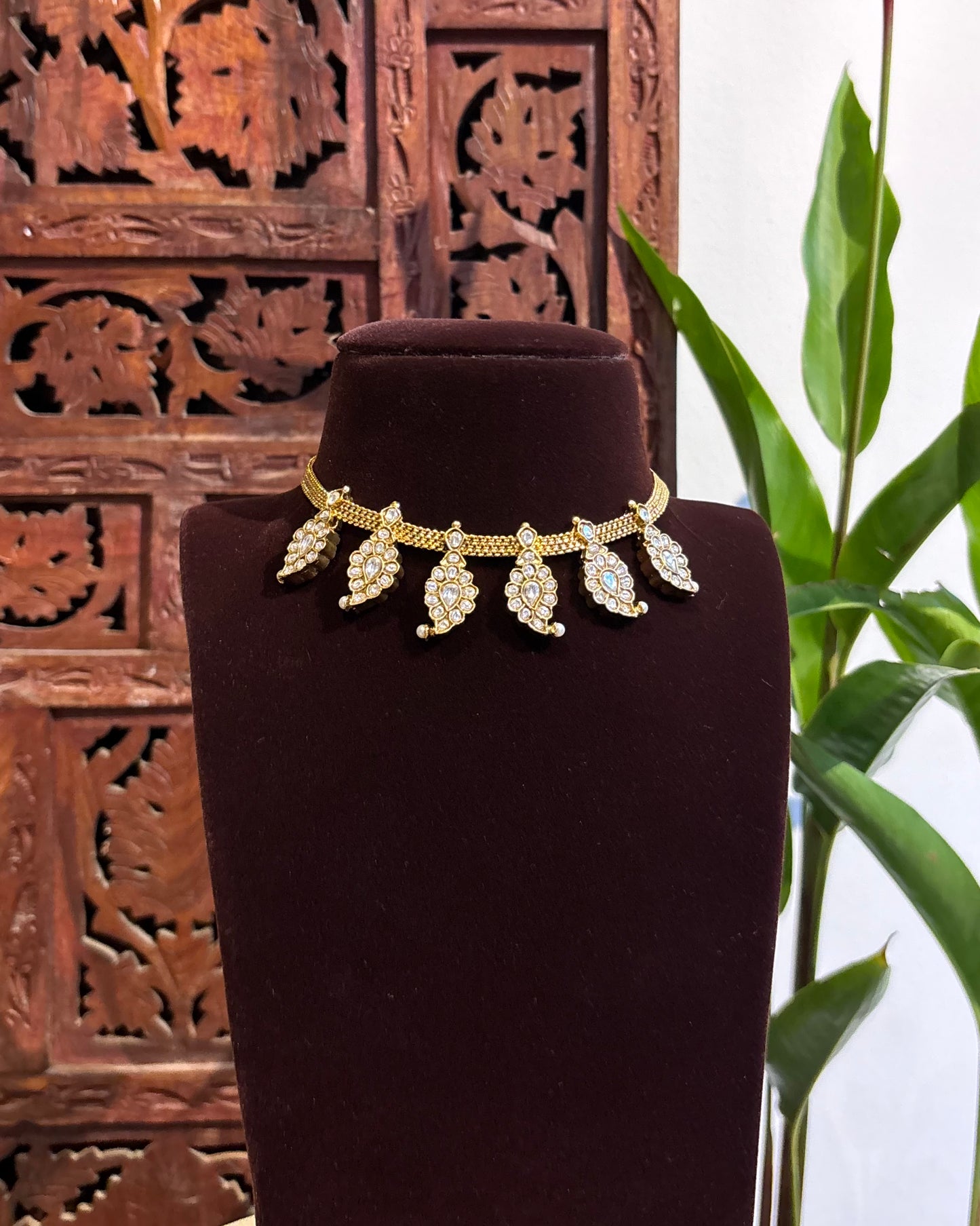 2 in 1 Kemp Mango Necklace with Earrings | NC167