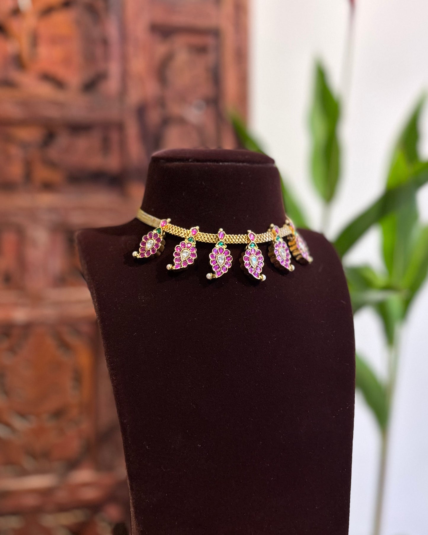 2 in 1 Kemp Mango Necklace with Earrings | NC167