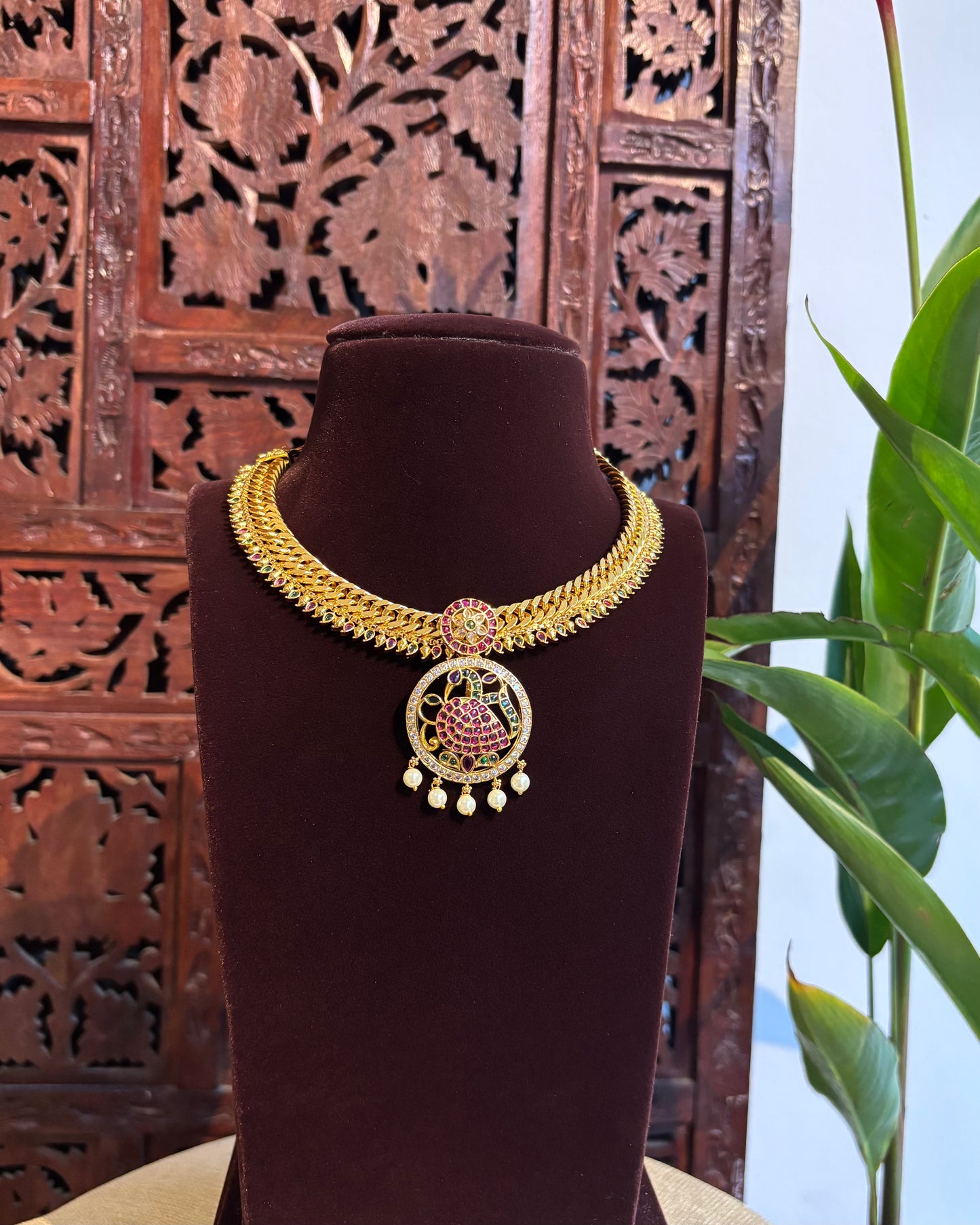 Detachable Pendant Kemp Jalebi Necklace – Versatile Necklace | NC170
