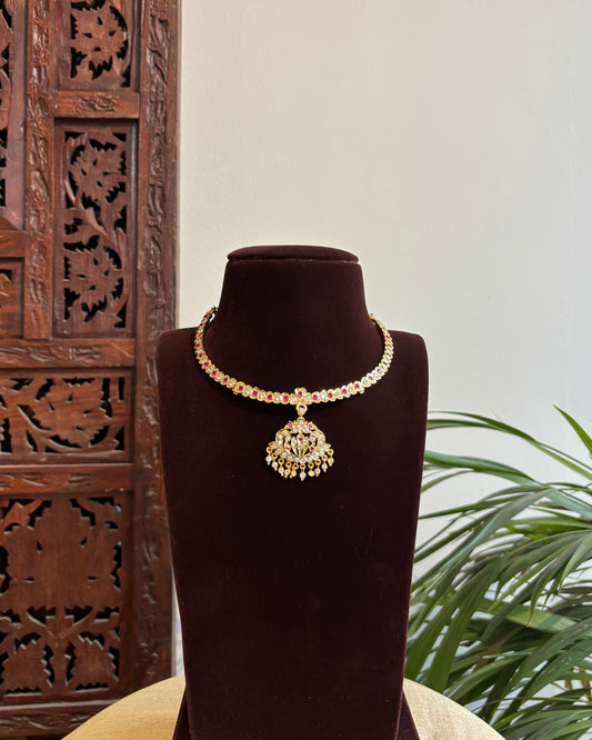 Vintage Attigai Necklace – A Timeless South Indian Heritage Piece | NC372