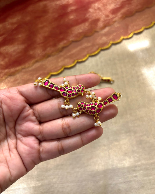 Elegant Parrot Design Hair Pins | HA026