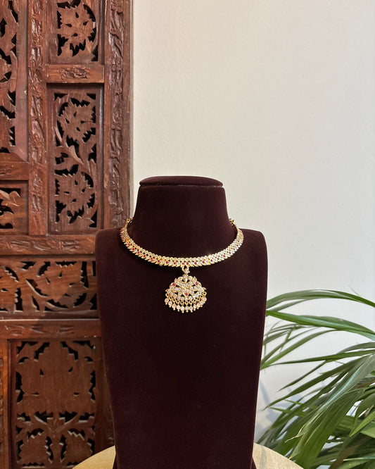 Vintage Attigai Necklace – A Timeless South Indian Heritage Piece | NC376