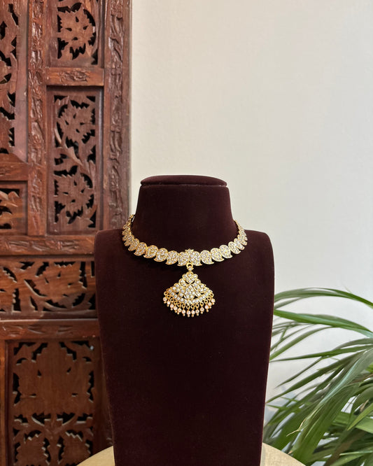 Vintage Attigai Necklace – A Timeless South Indian Heritage Piece | NC379