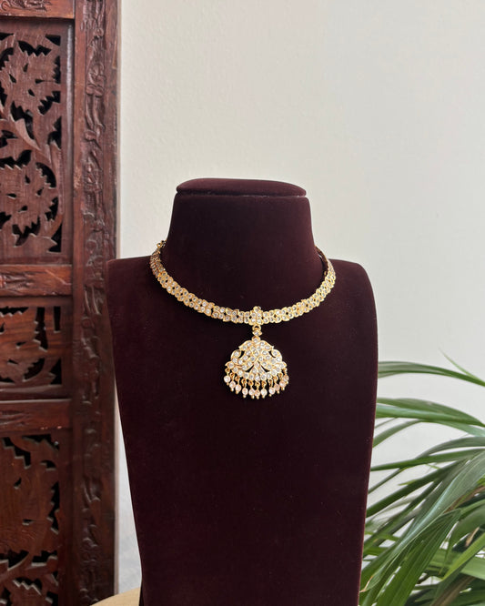 Vintage Attigai Necklace – A Timeless South Indian Heritage Piece | NC388