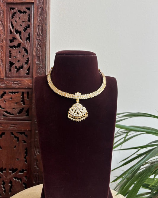 Vintage Attigai Necklace – A Timeless South Indian Heritage Piece | NC389