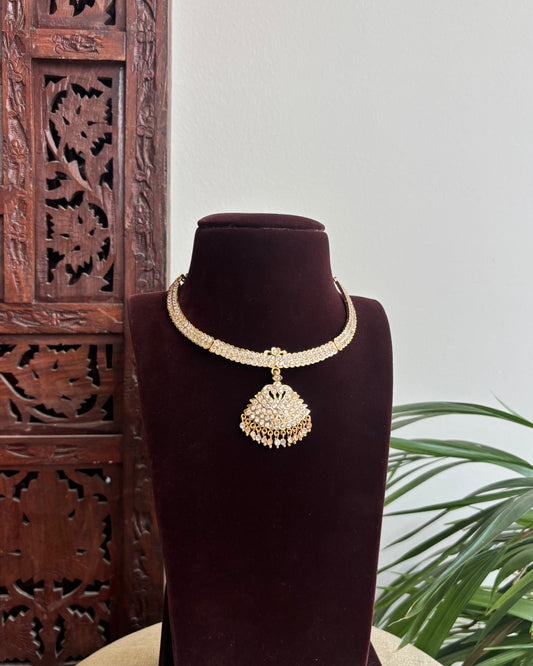 Vintage Attigai Necklace – A Timeless South Indian Heritage Piece | NC390
