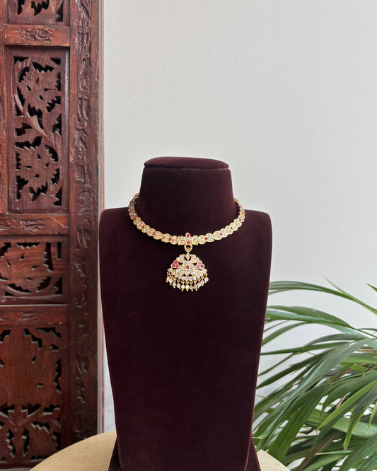 Vintage Attigai Necklace – A Timeless South Indian Heritage Piece | NC397