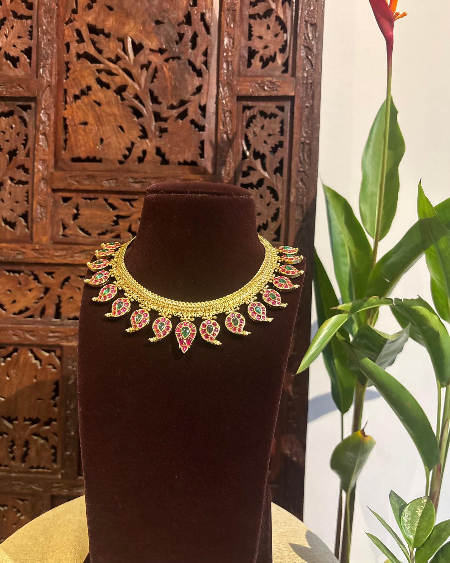 2 in 1 Kemp Mango Necklace with Earrings | NC169