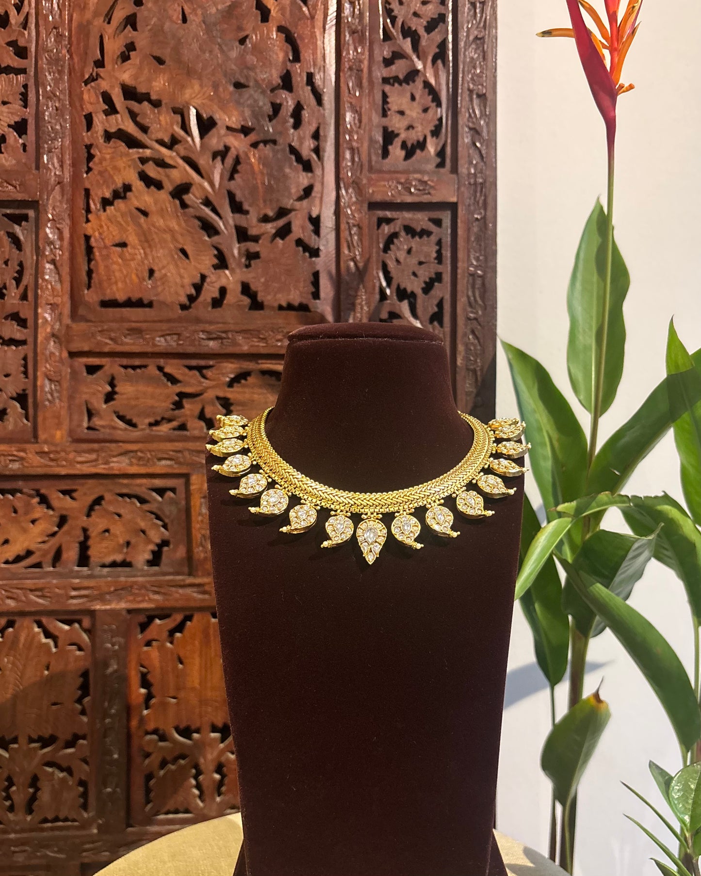 2 in 1 Kemp Mango Necklace with Earrings | NC169