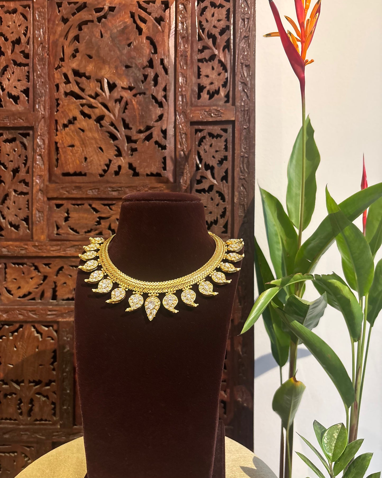 2 in 1 Kemp Mango Necklace with Earrings | NC169