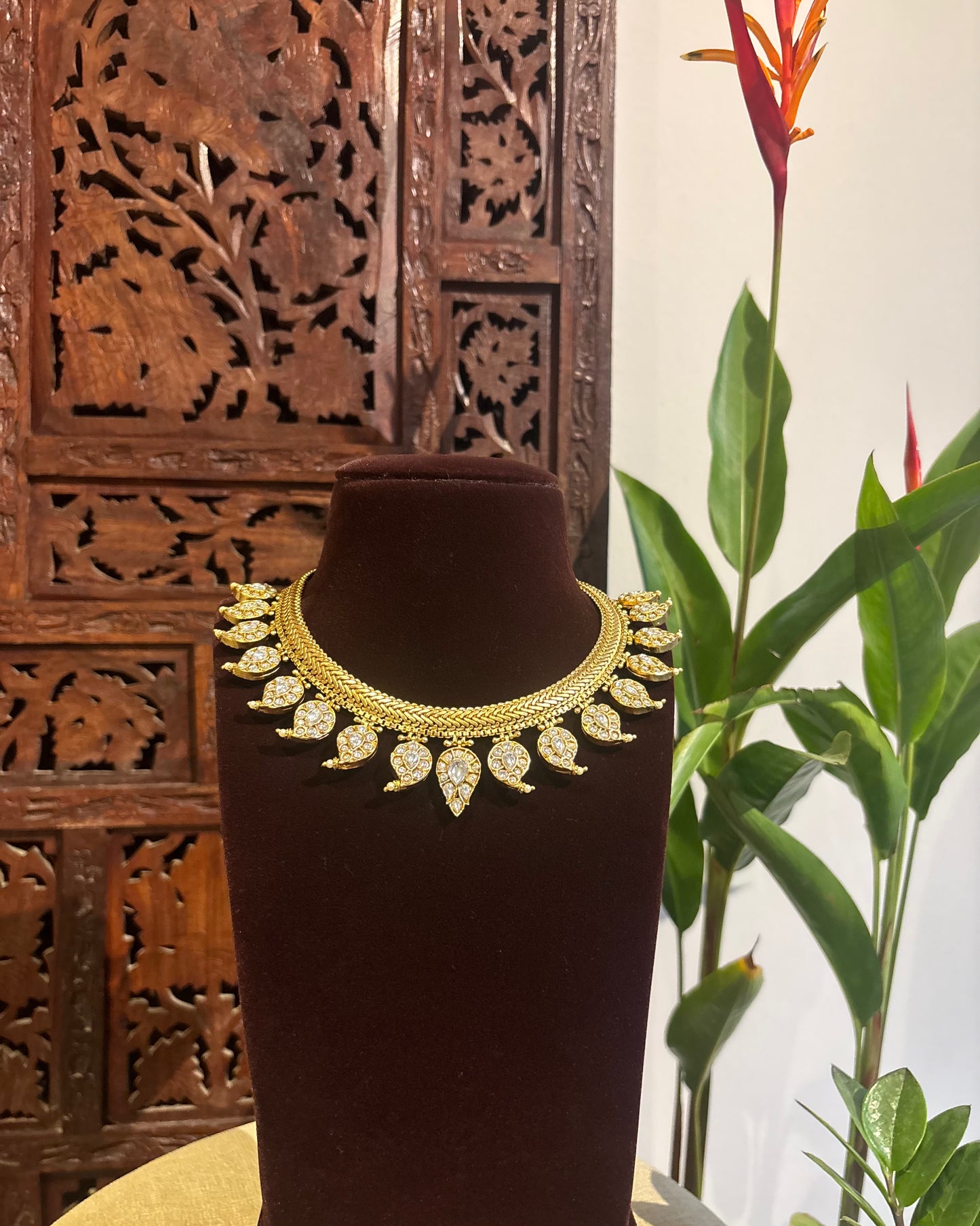 2 in 1 Kemp Mango Necklace with Earrings | NC169