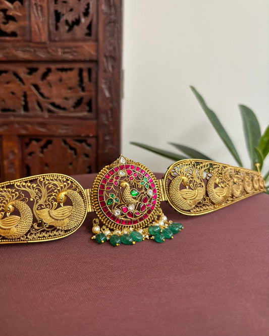 Peacock Pendant Hipbelt | WB021