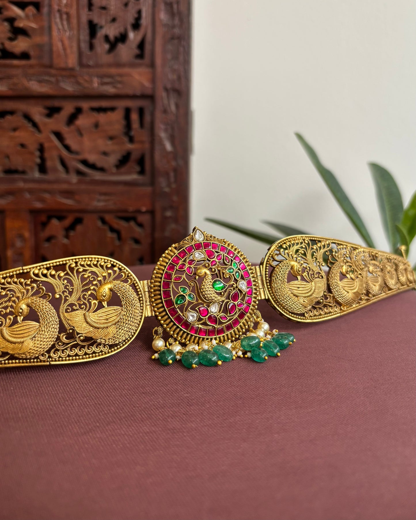 Peacock Pendant Hipbelt | WB021