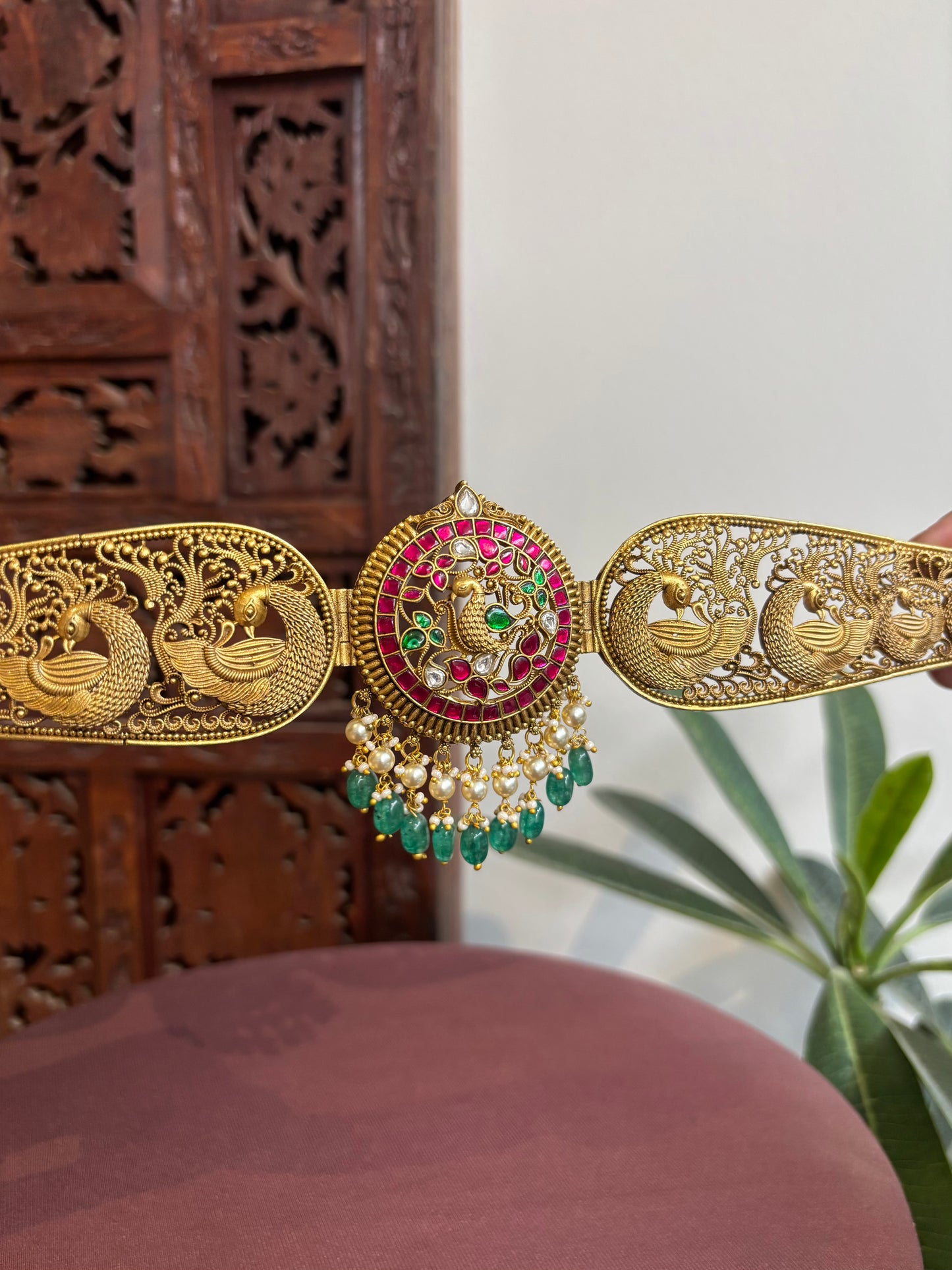 Peacock Pendant Hipbelt | WB021