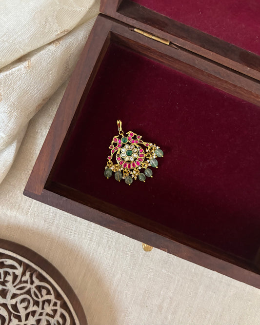 Floral Jadau Maang Tikka | MT220