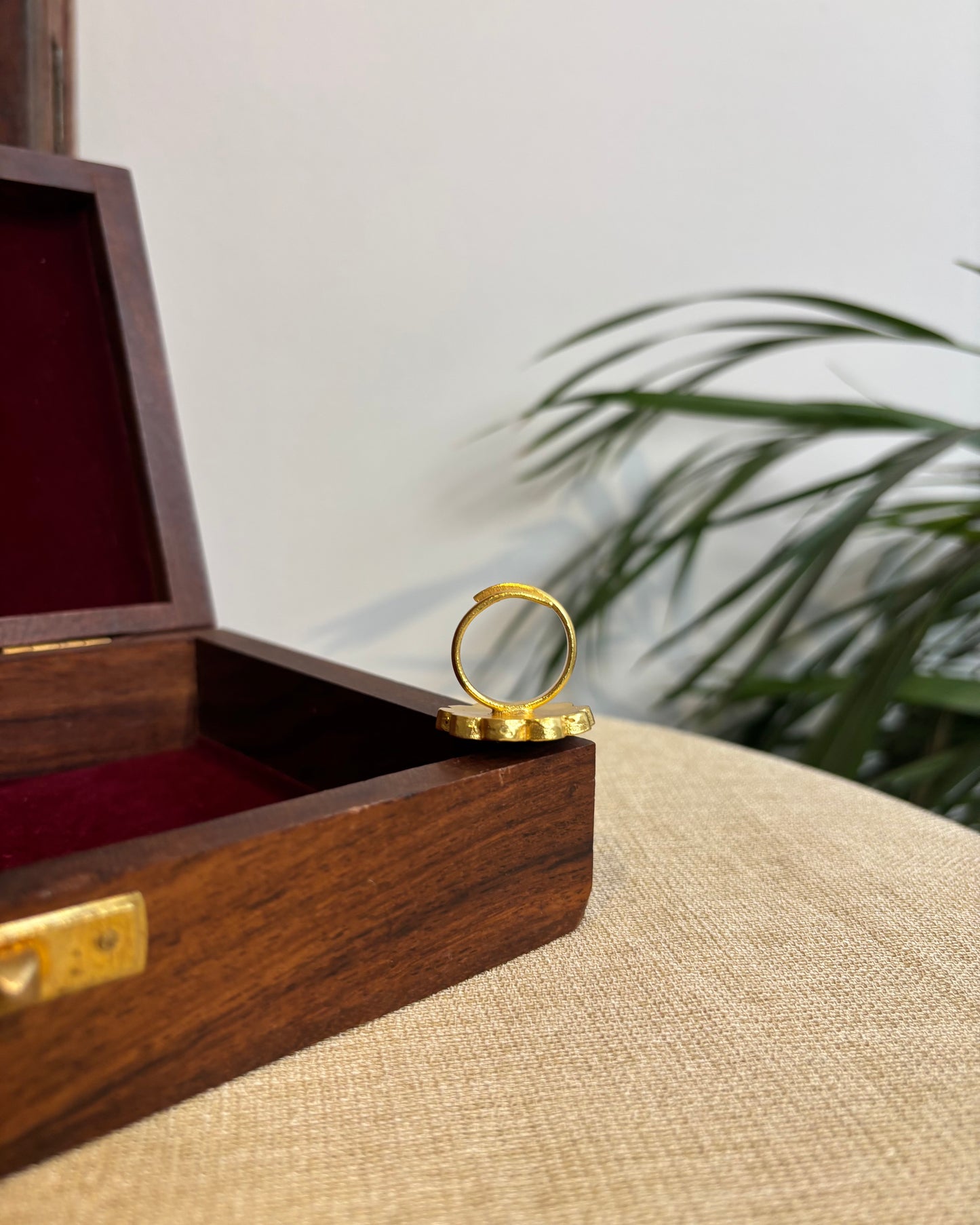Jadau Kundan Adjustable Rings | RG004