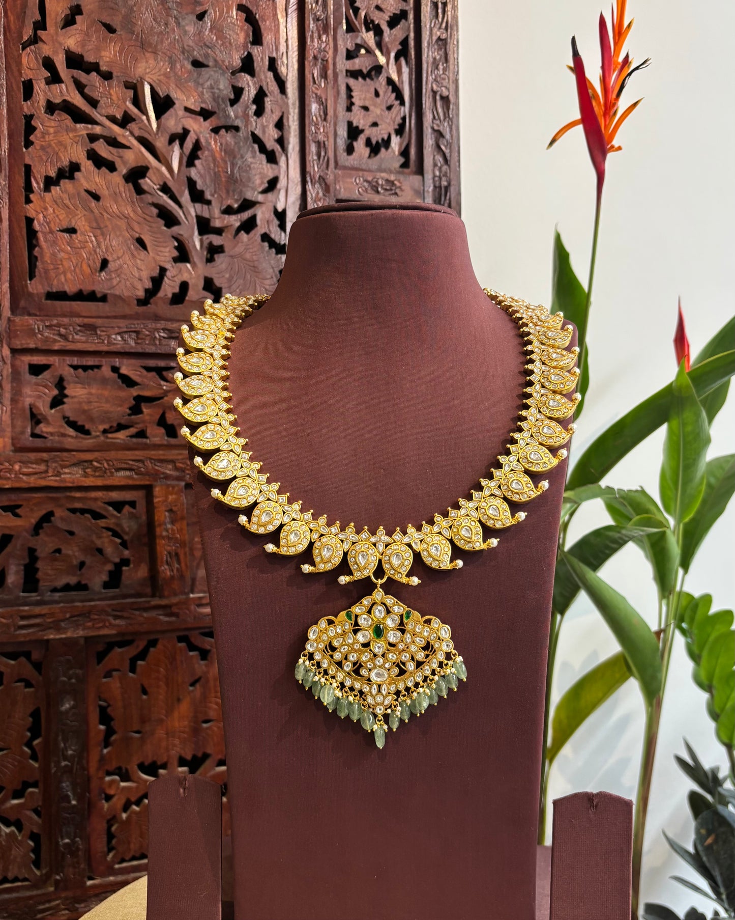 2 in 1 Jadau Kundan Mango Haram | NC174