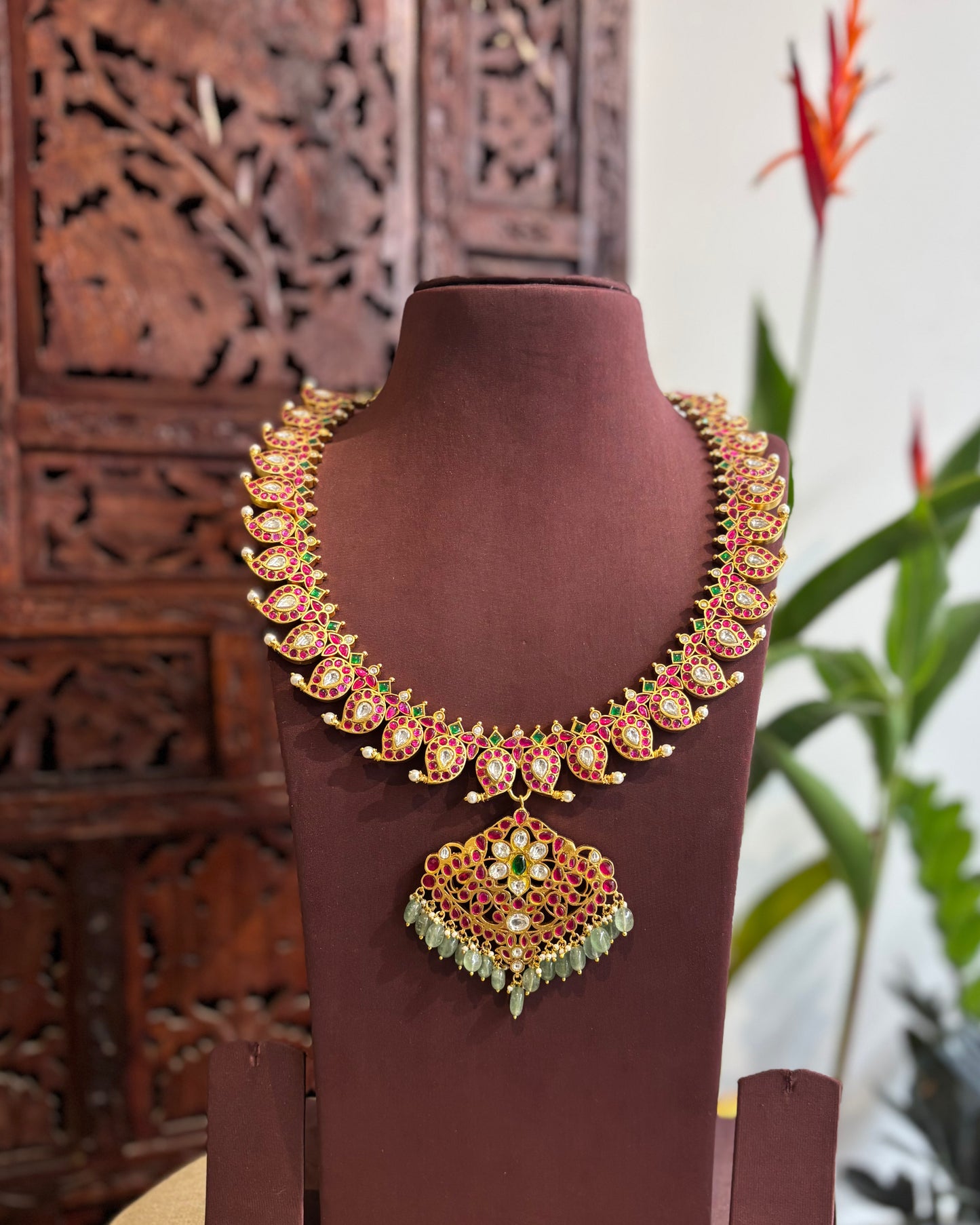 2 in 1 Jadau Kundan Mango Haram | NC174