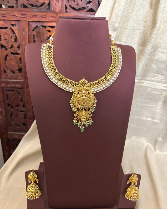 Lakshmi Jalebi Necklace Set | NC106