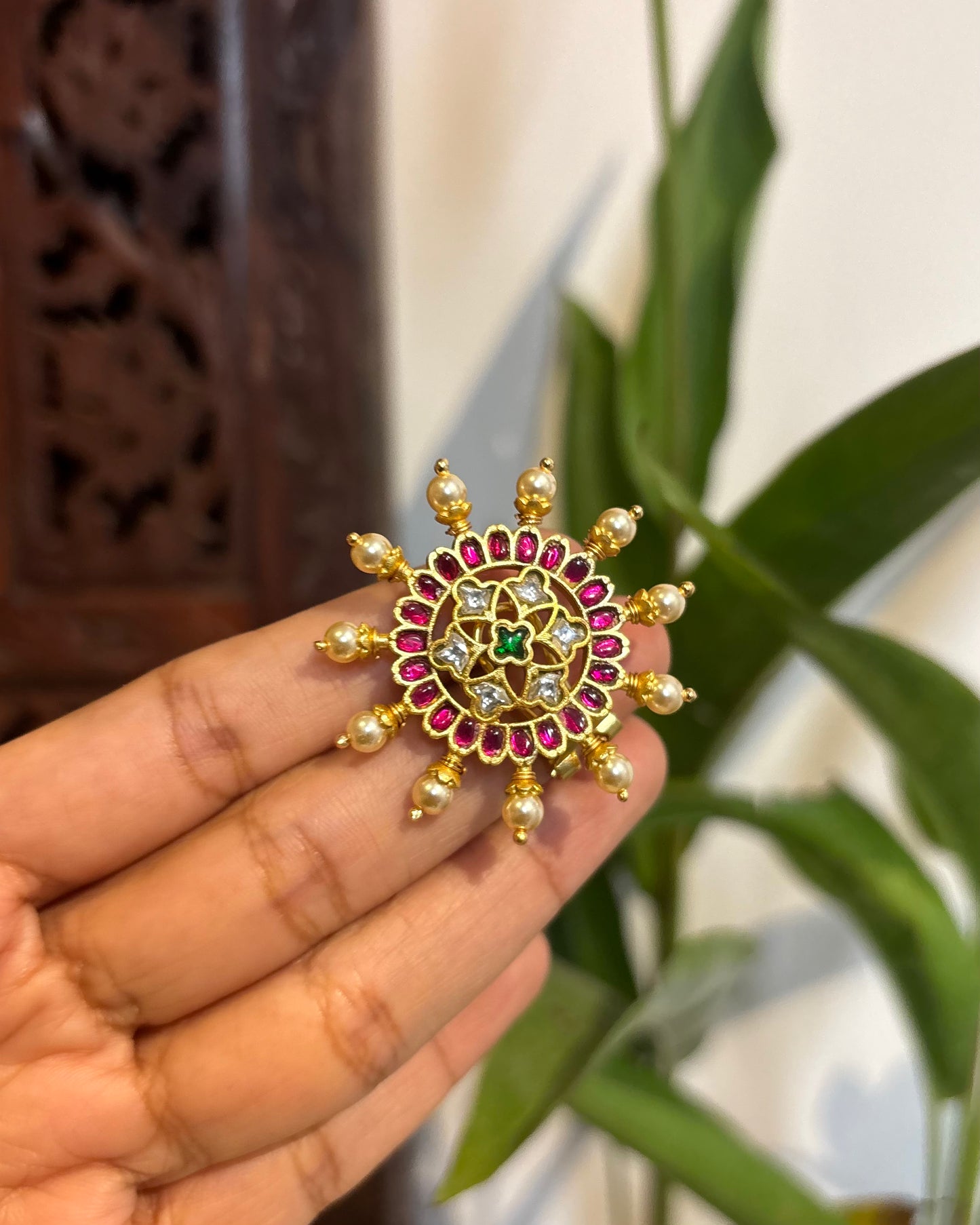 Multicolor Statement Floral Stud Earrings | ER160