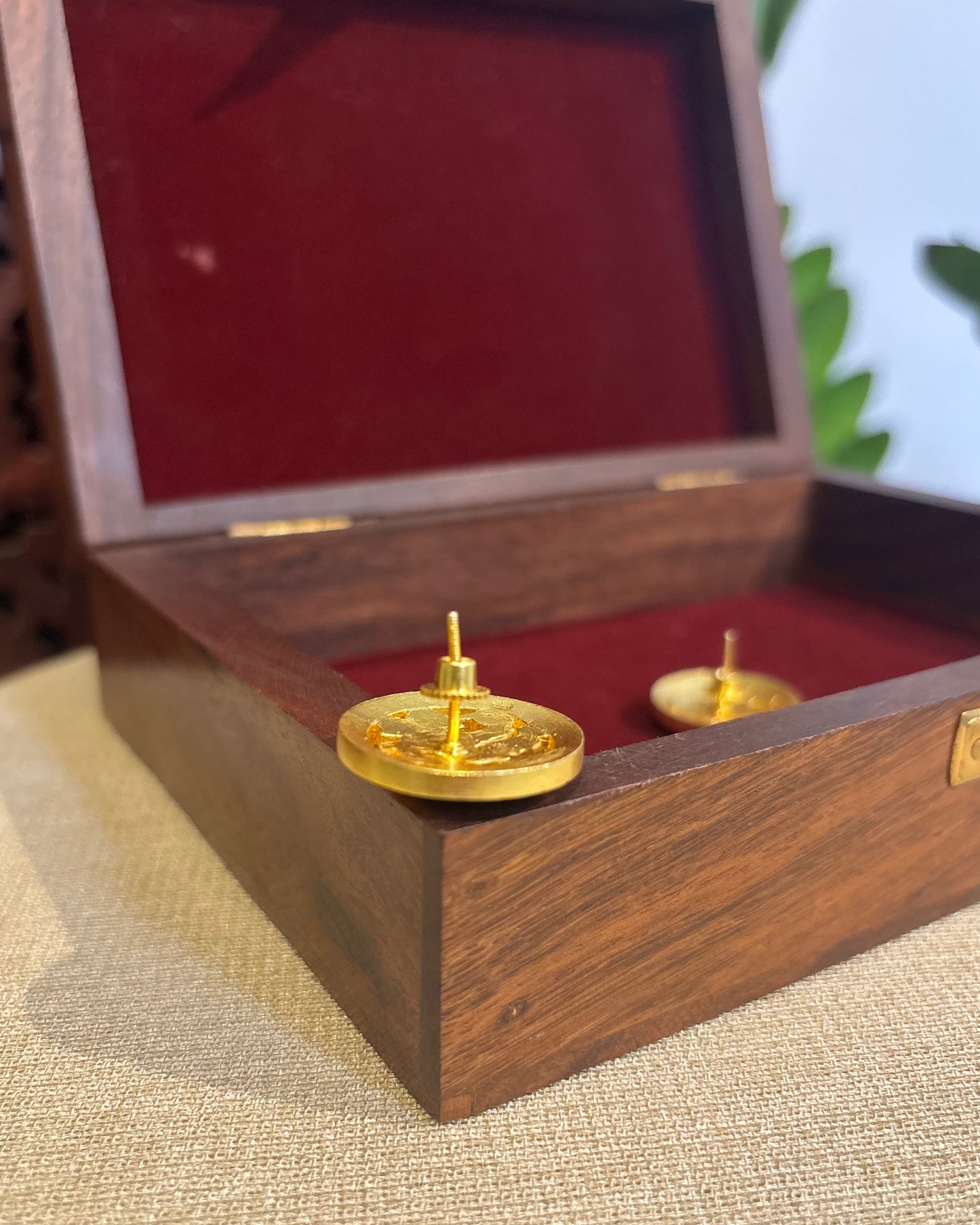 Multicolor Peacock Stud Earrings | ER153