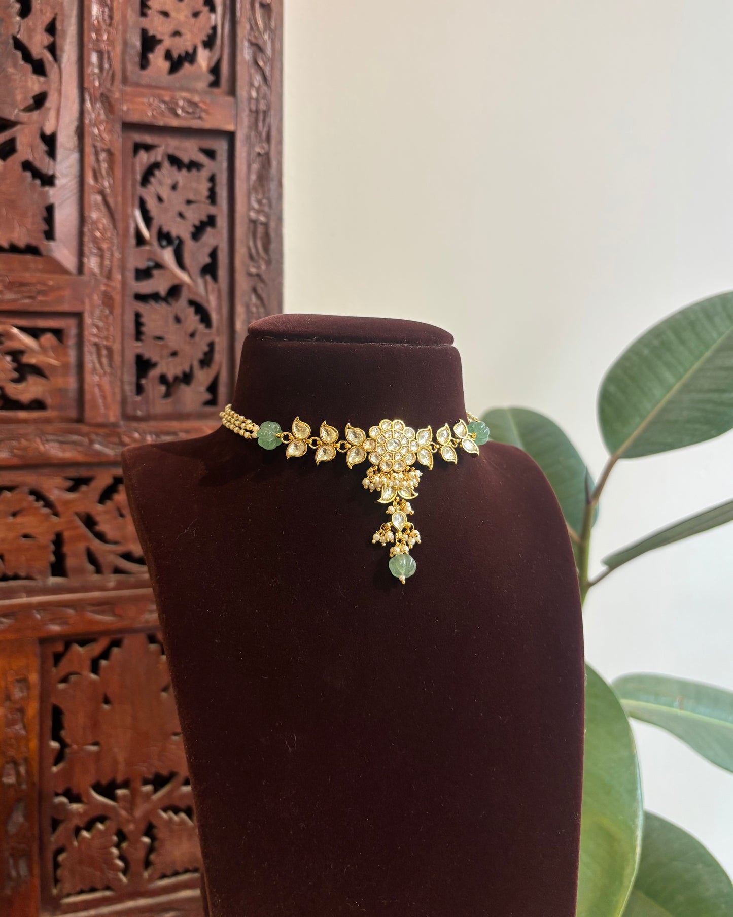 The Garland – Kundan Floral Choker | Varna Edit | NC311