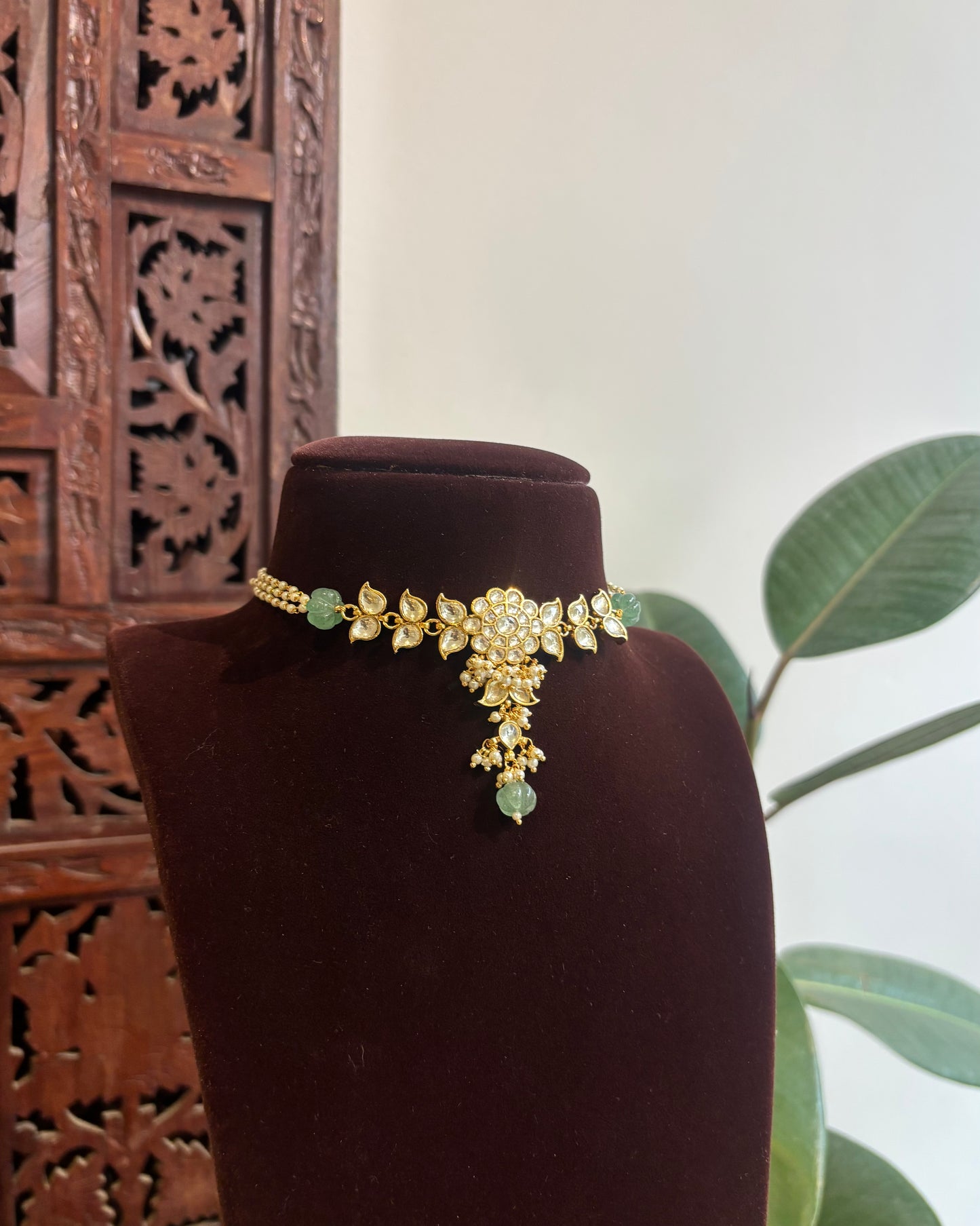 The Garland – Kundan Floral Choker | Varna Edit | NC311