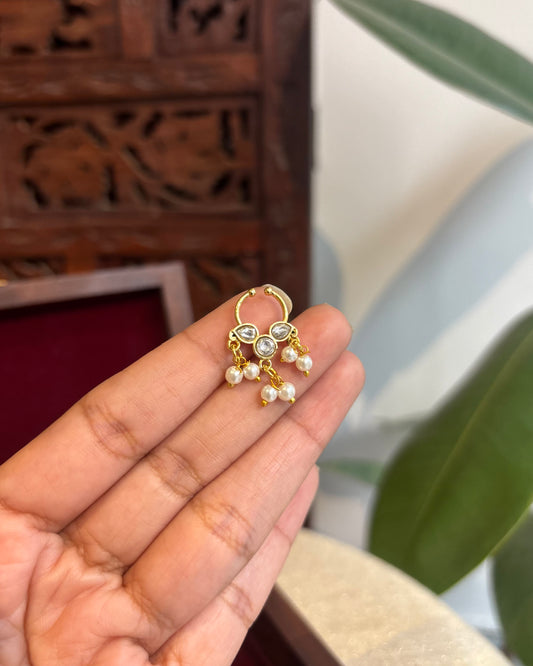 Floral Clip On Septum Nosepin | NP117