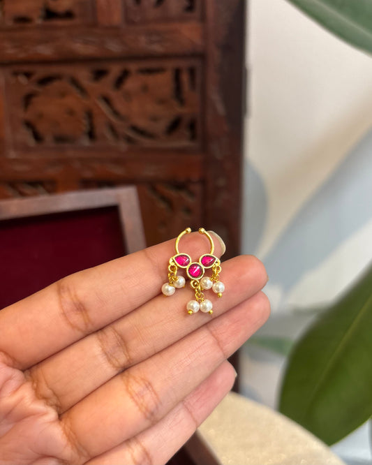 Floral Clip On Septum Nosepin | NP118