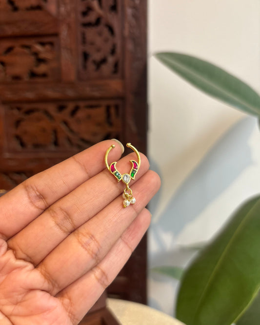 Floral Clip On Septum Nosepin | NP125