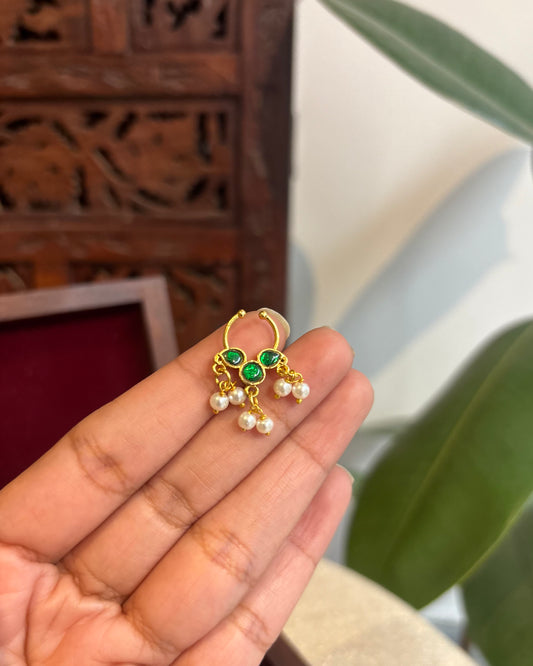 Floral Clip On Septum Nosepin | NP120