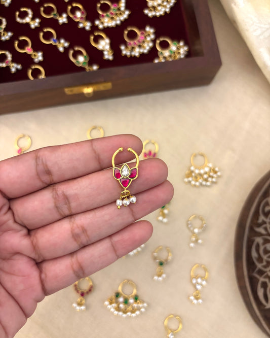 Lotus Clip On Septum Nosepin | NP026