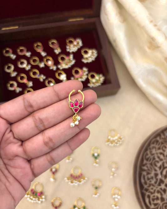 Lotus Clip On Septum Nosepin | NP028