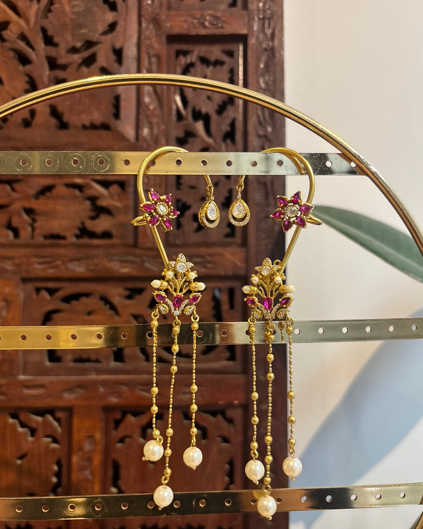 Minimal Contemporary Ear Cuff Earrings | ER208