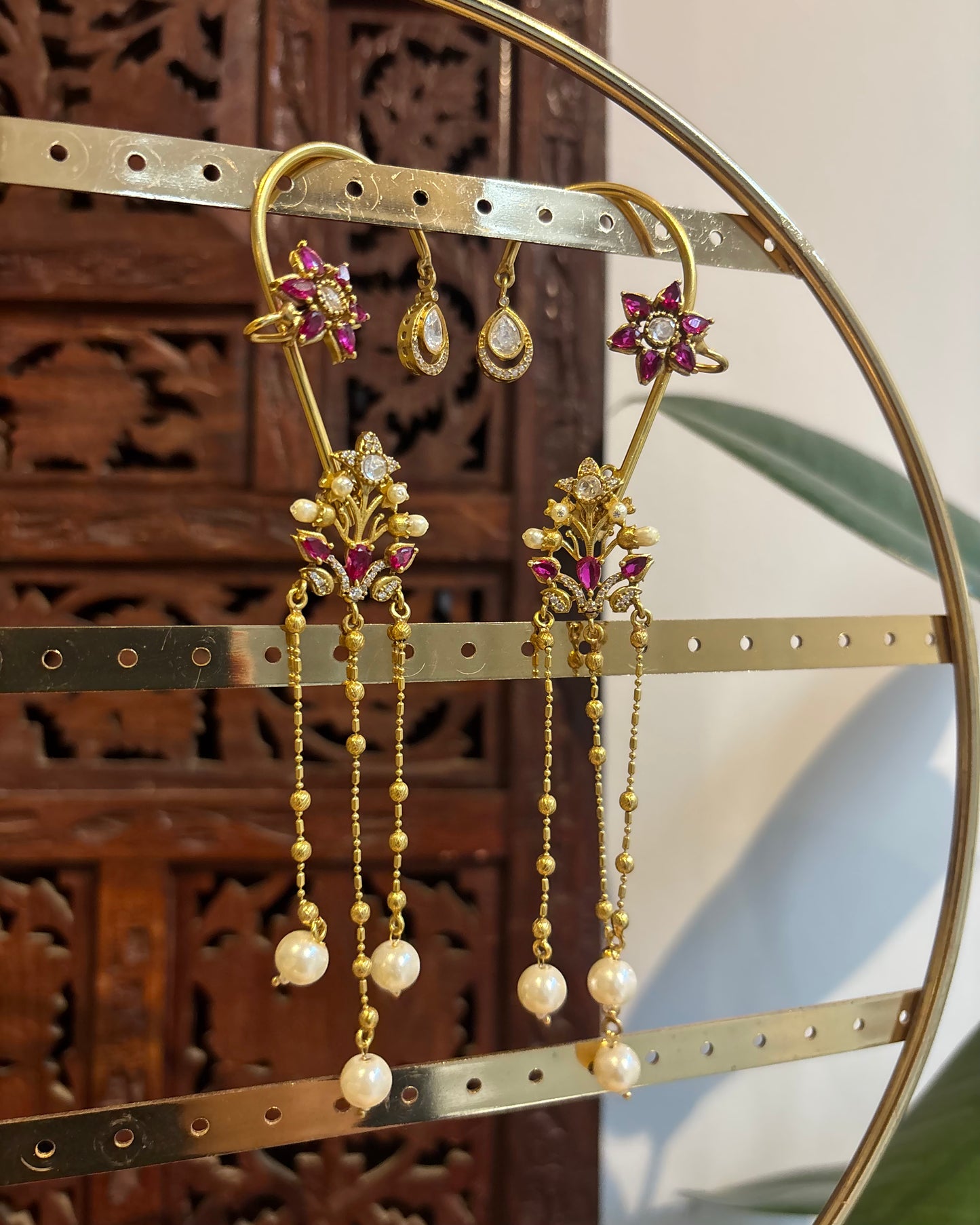 Minimal Contemporary Ear Cuff Earrings | ER208