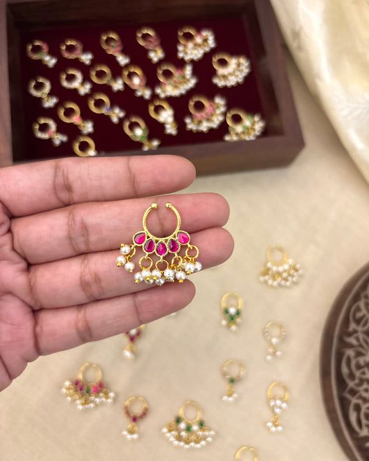Floral Clip On Septum Nosepin | NP033