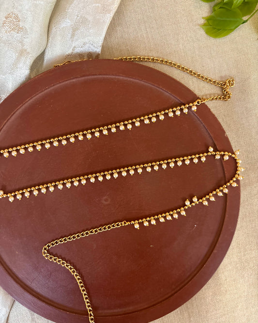 Pearl Minimal Hip chain | WB016