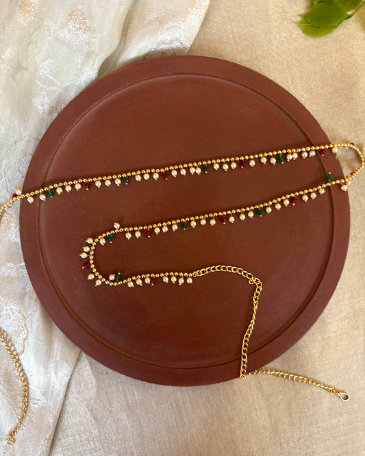 Pearl Minimal Hip chain | WB018