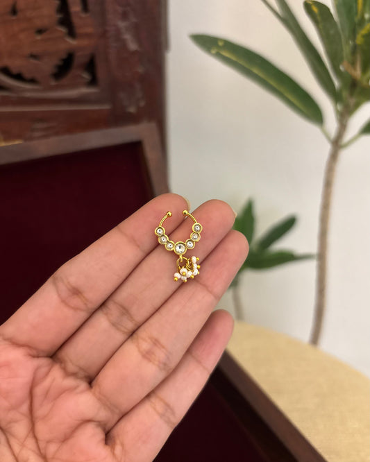 Floral Clip On Septum Nosepin | NP131