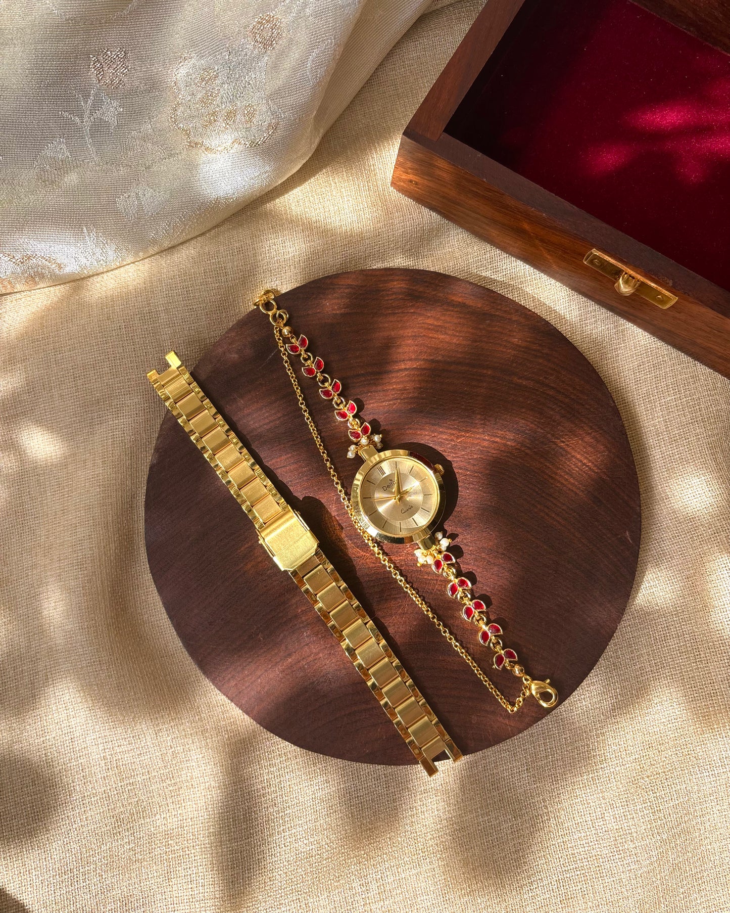 Jadau Kundan Statement Watch | WT001
