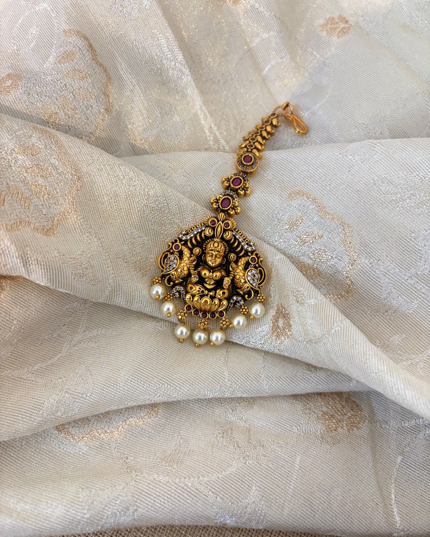 Antique Lakshmi Maang Tikka | MT169