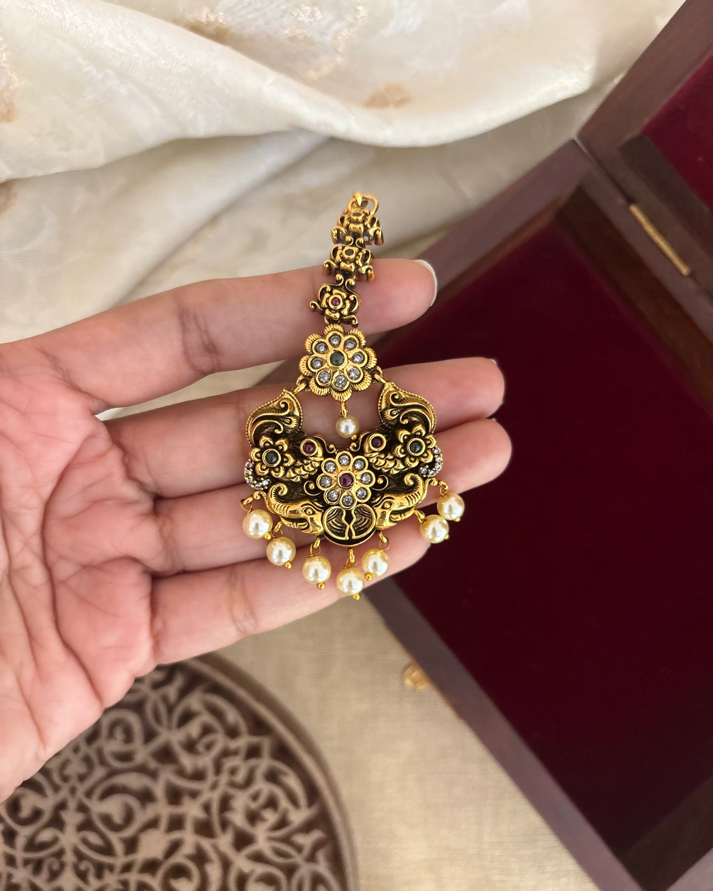 Antique Maang Tikka | MT170