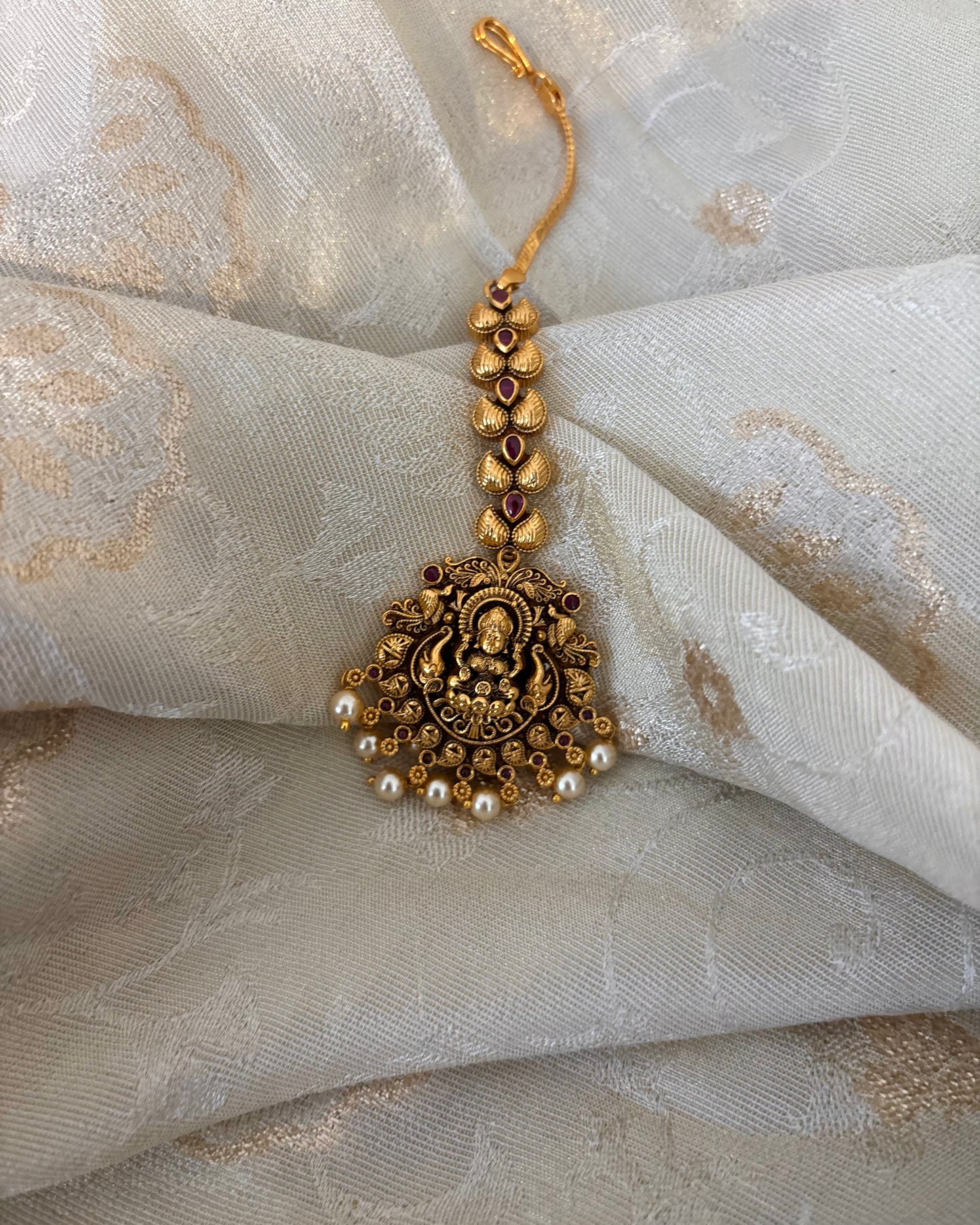 Antique Lakshmi Maang Tikka | MT171