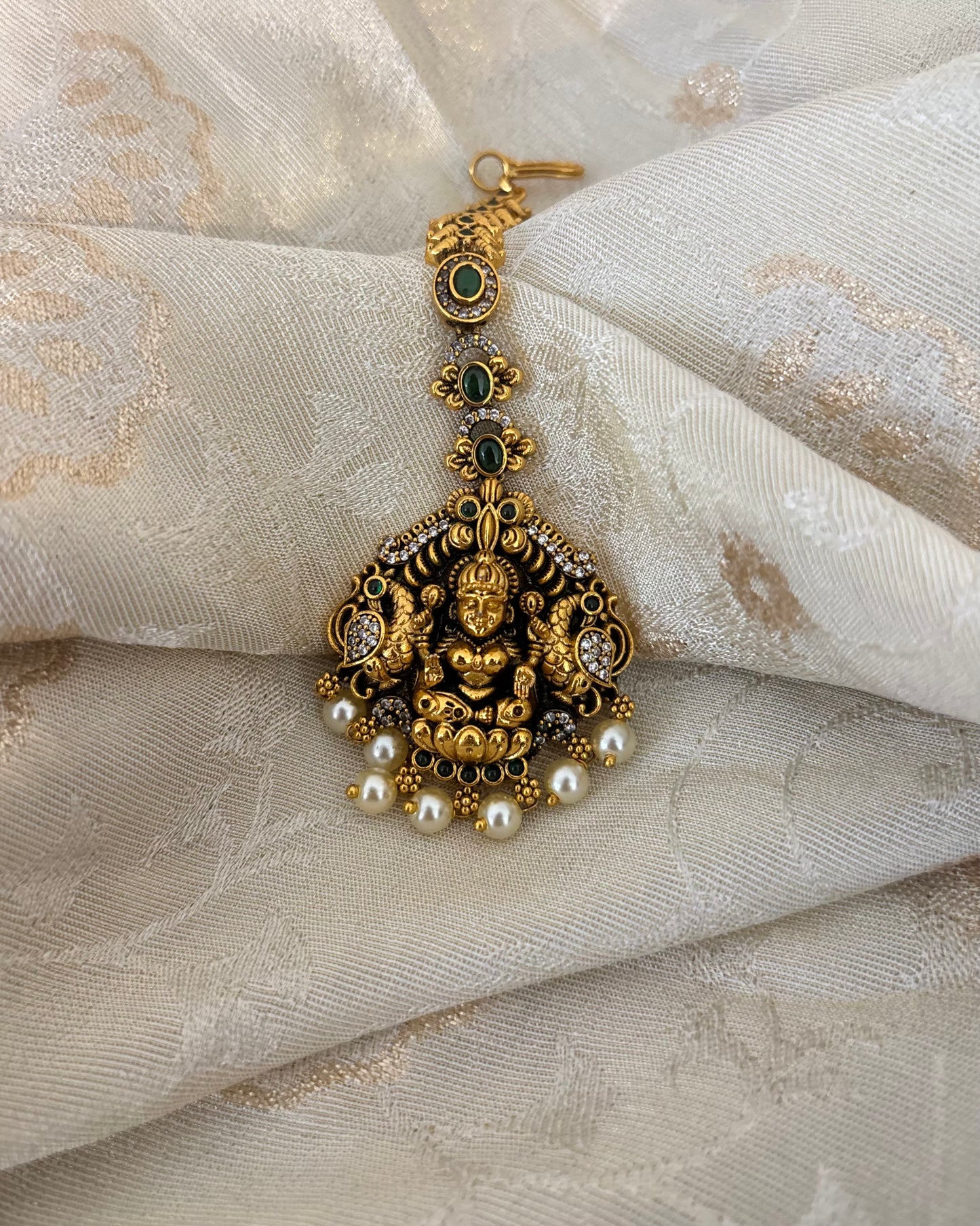 Antique Lakshmi Maang Tikka | MT172