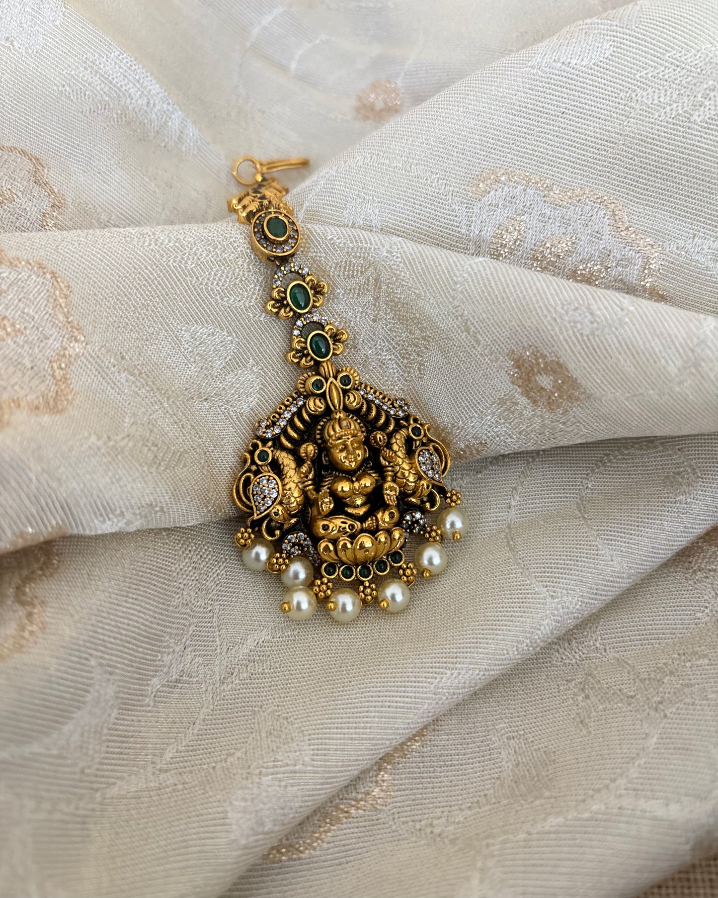 Antique Lakshmi Maang Tikka | MT172