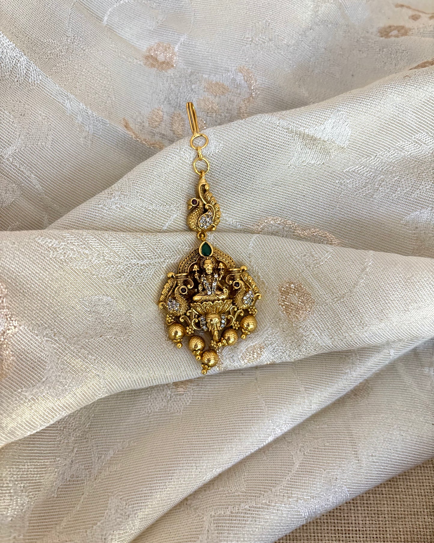 Antique Lakshmi Maang Tikka | MT181