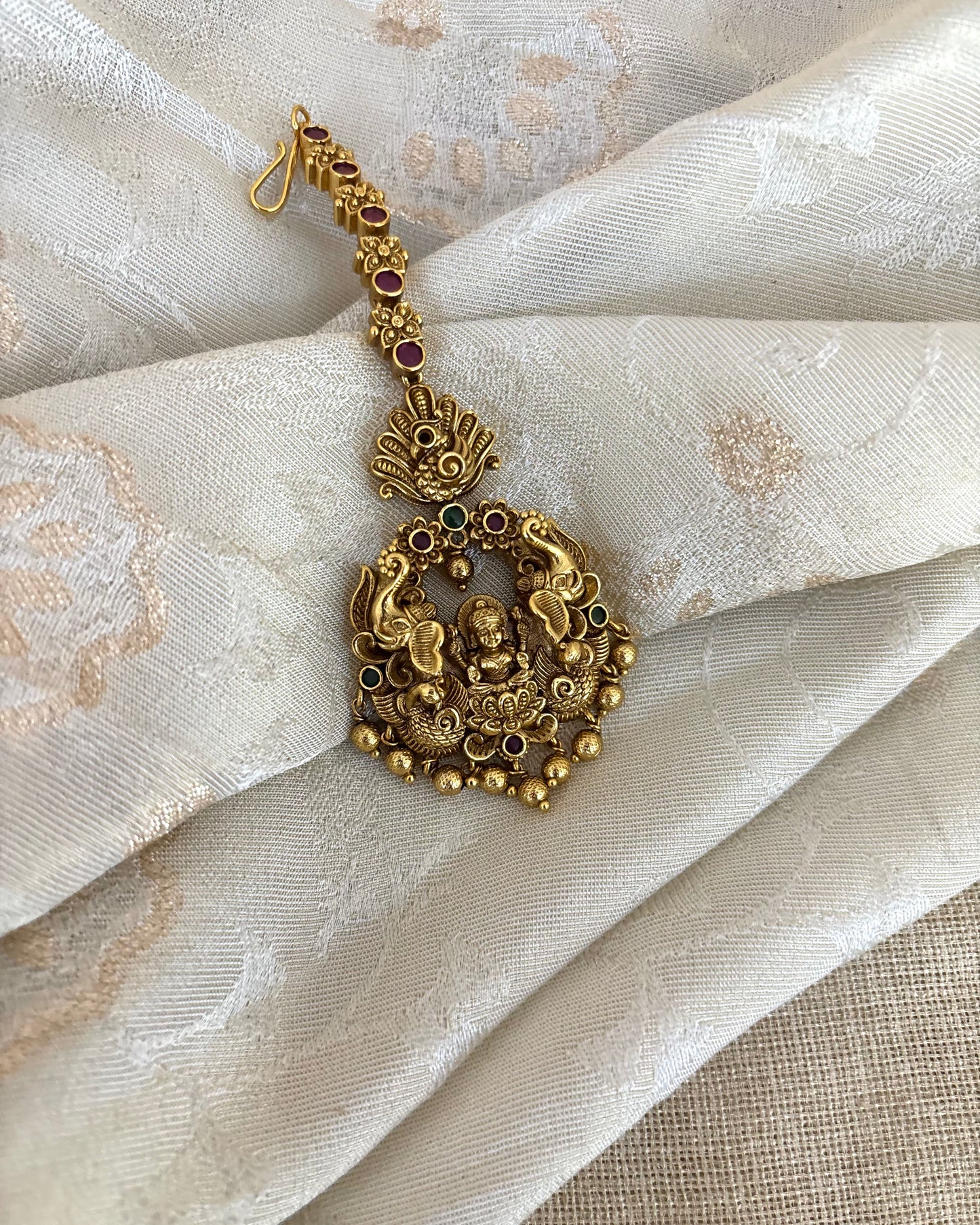 Antique Lakshmi Maang Tikka | MT182