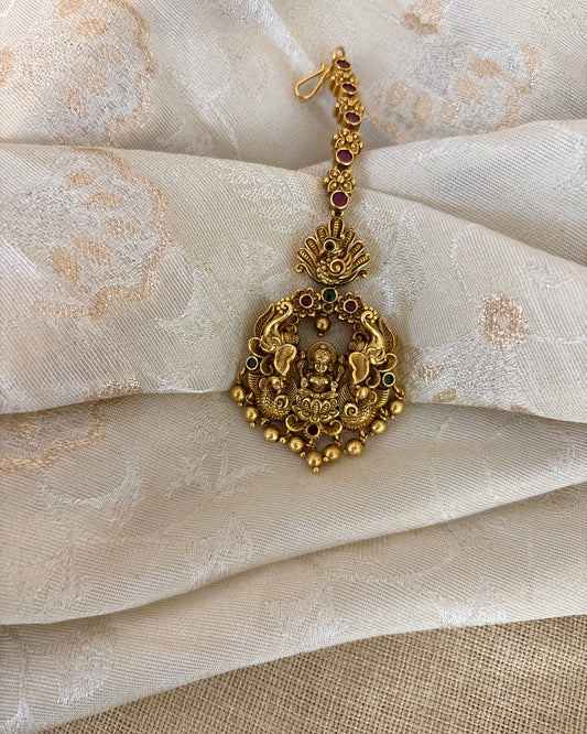 Antique Lakshmi Maang Tikka | MT182