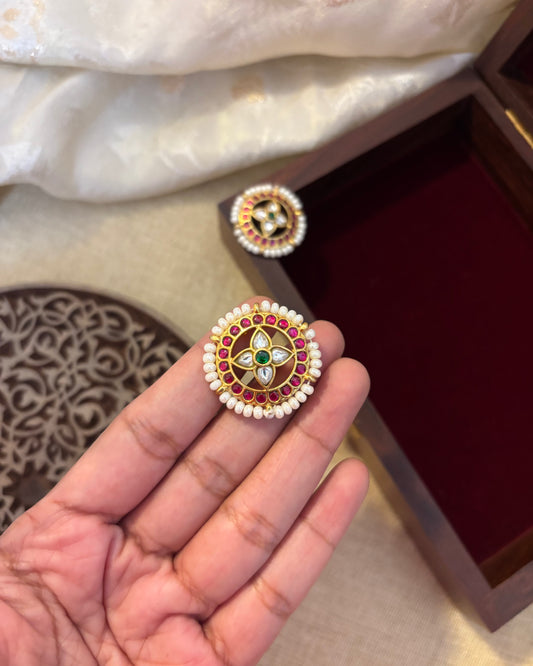 Multicolor Floral Stud Earrings | ER090