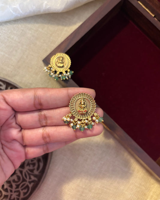 Minimal Lakshmi Stud Earrings | ER101